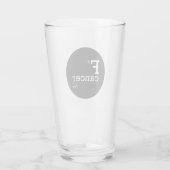 kankerglas glas (Achterkant)