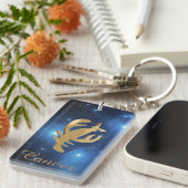 Kankergouden bord sleutelhanger (Voorkant Rechts)