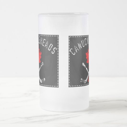 Kankerhoofd Matglas Bierpul (Center)