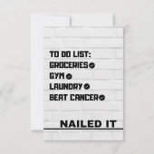 Kankerkaart bewerken aankondiging (Voorkant)