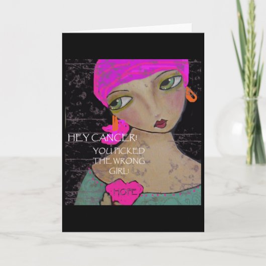 kankerkaart kaart (Voorkant)