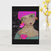 kankerkaart kaart (Gele Bloem)