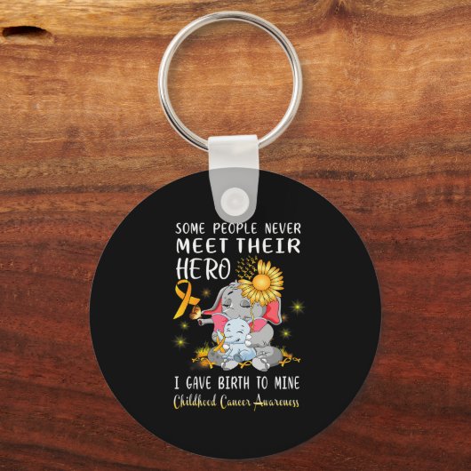 Kankerkanker - Overlevingskansen voor kinderen Sleutelhanger (Voorkant)