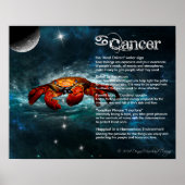 Kankerkenmerken Poster (Voorkant)