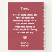 Kankerknuppel 2023 Planner Notitieboek (Achterkant)