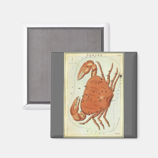 Kankerkrab  Constellatie, Urania's Mirror Magneet (Voorkant / Achterkant)