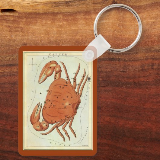 Kankerkrab  Constellatie, Urania's Mirror Sleutelhanger (Achterkant)