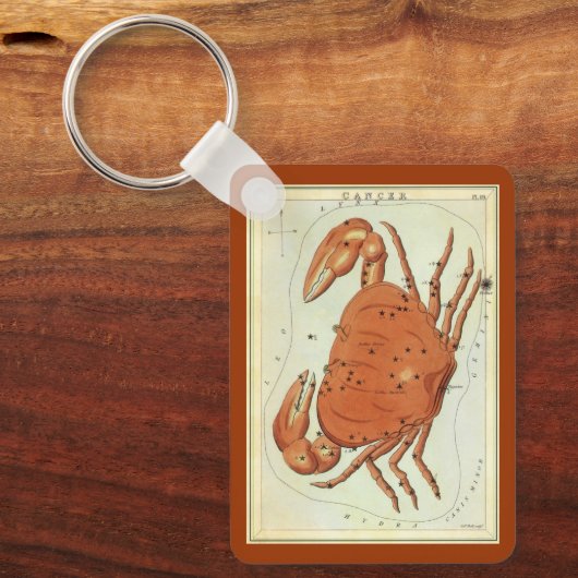 Kankerkrab  Constellatie, Urania's Mirror Sleutelhanger (Voorkant)