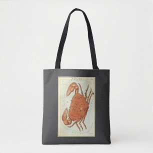 Kankerkrab  Constellatie, Urania's Mirror Tote Bag