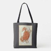 Kankerkrab Constellatie, Urania's Mirror Tote Bag (Achterkant)