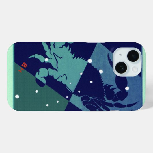 Kankerkrab Constellatie Zodiac Astrologie Case-Mate iPhone Case (Achterkant (horizontaal))