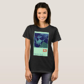 Kankerkrab Constellatie  Zodiac Astrologie T-shirt (Voorkant volledig)