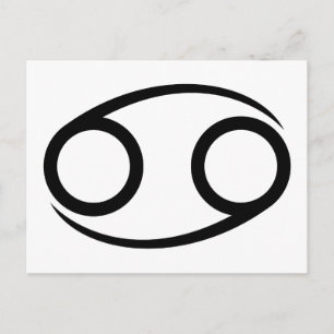 kankerkrab griekastrologie horoscoop zodiaal briefkaart