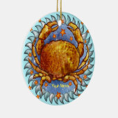 Kankerkrab Verjaardag ornamenten (Rechts)