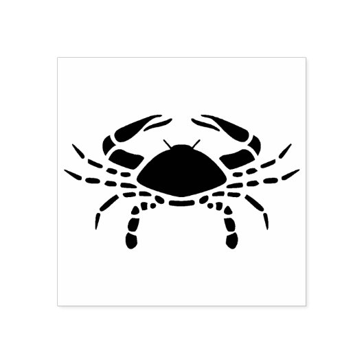 Kankerkrab Zodiac Art Stempel (Afrduk)