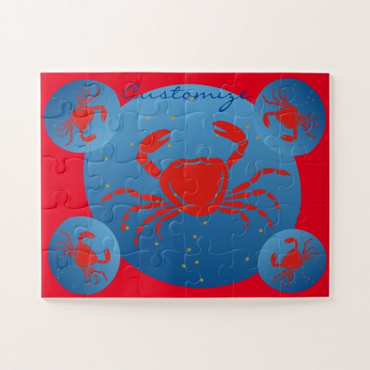 Kankerkrab Zodiac Thunder_Cove Legpuzzel (Horizontaal)