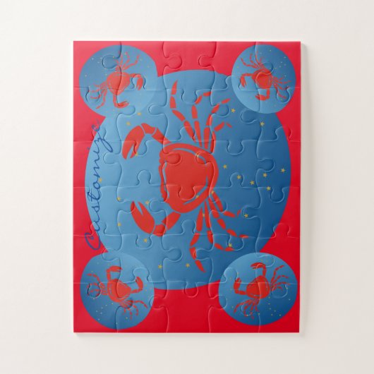 Kankerkrab Zodiac Thunder_Cove Legpuzzel (Verticaal)