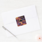 kankerkrabbenstickers vierkante sticker (Envelop)
