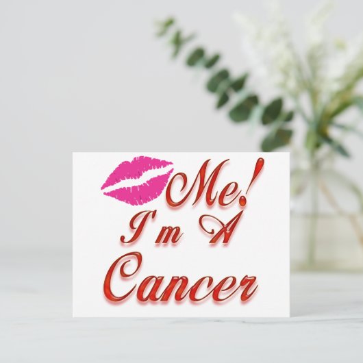 kankerkus me zodiac briefkaart (Staand voorkant)