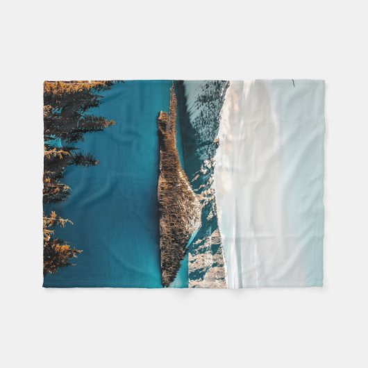 Kankermeer van Zuid-Oregon  Fleece Deken (Voorkant (Horizontaal))