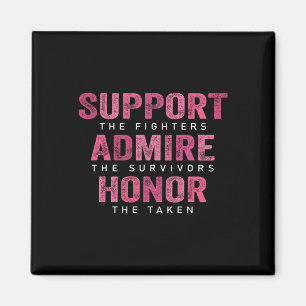 Kankerondersteuning Bewonder eer borstkanker Aware Magneet