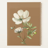 Kankerondersteuning Bruin met Wildflower Planner (Achterkant)