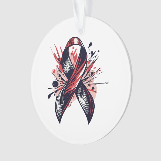 Kankerondersteuning Ornament (voorkant)