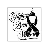 Kankerondersteuning Rubberstempel (Afrduk)