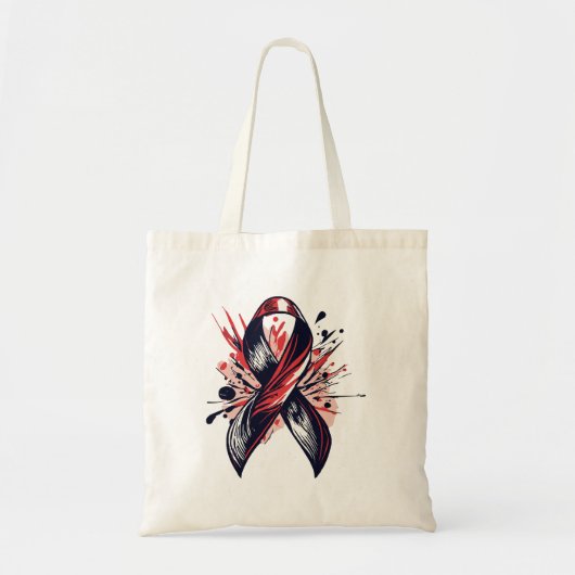 Kankerondersteuning Tote Bag (Voorkant)