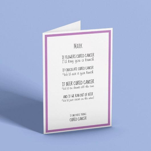 Kankerondersteuningskaart bestrijden kaart