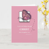 Kankerpatiënt krijgt een goed religieus geschrift kaart (Gele Bloem)