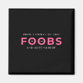 Kankerreconstructie mastectomie Trotse eigenaar va Magneet (Voorkant)