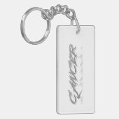 Kankerreflectie Sleutelhanger (Voorkant Links)