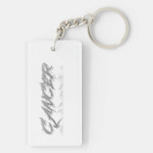 Kankerreflectie Sleutelhanger (achterkant)