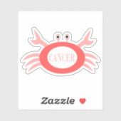 Kankersterbassin Sticker (Vel)