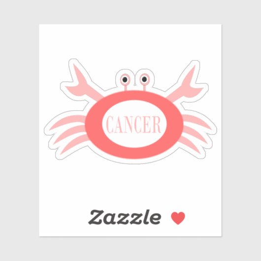 Kankersterbassin Sticker (Vel)