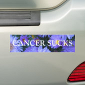 KANKERSUCKS BUMPERSTICKER (Op auto)
