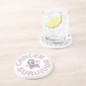 KANKERSURVIVOR ZANDSTEEN ONDERZETTER (Zijkant)