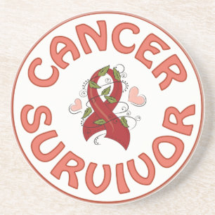 KANKERSURVIVOR ZANDSTEEN ONDERZETTER