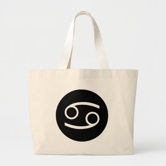 Kankersymbool Grote Tote Bag (Voorkant)