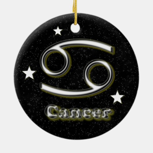 Kankersymbool Keramisch Ornament (Achterkant)