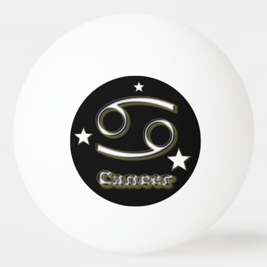 Kankersymbool Pingpongbal (Voorkant)