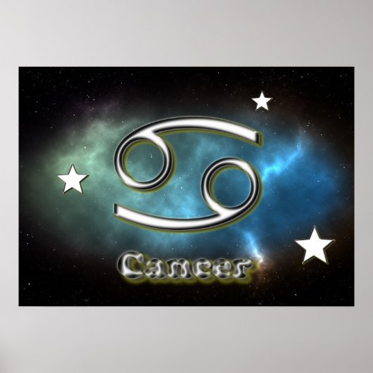 Kankersymbool Poster (Voorkant)