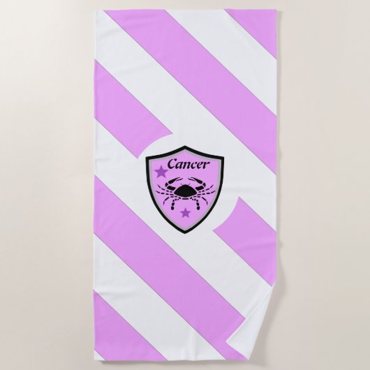 Kankersymbool Strandlaken (Voorkant)