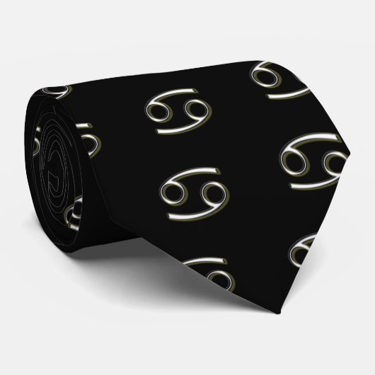 Kankersymbool Stropdas (Opgerold)