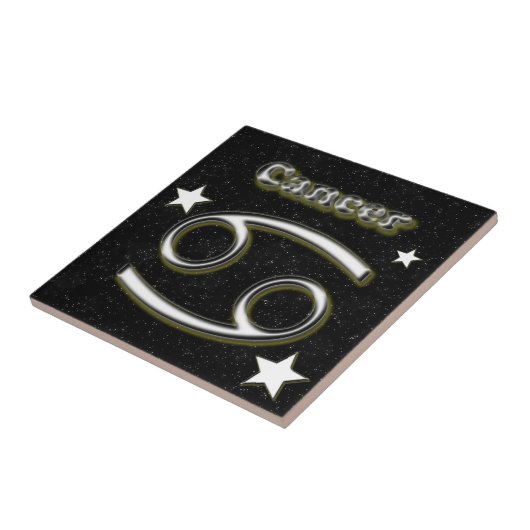 Kankersymbool Tegeltje (Zijkant)