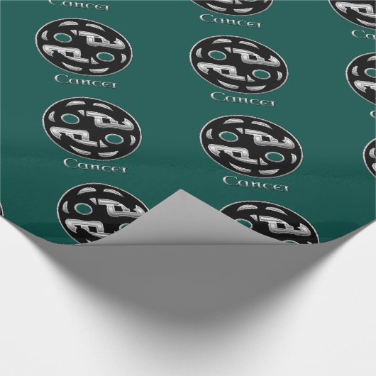 Kankerteken Celtic Knot Zodiapaper Cadeaupapier (Hoek)