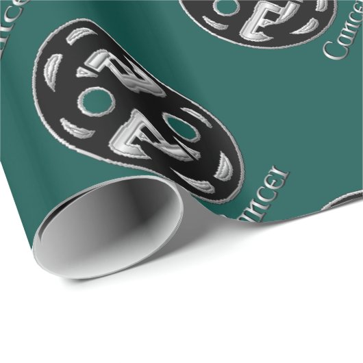 Kankerteken Celtic Knot Zodiapaper Cadeaupapier (Rol Hoek)