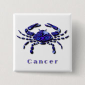 Kankerteken Square Button (Voorkant)