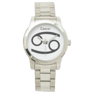 Kankerteken van de Zodiac. Mannen horloges. Horloge